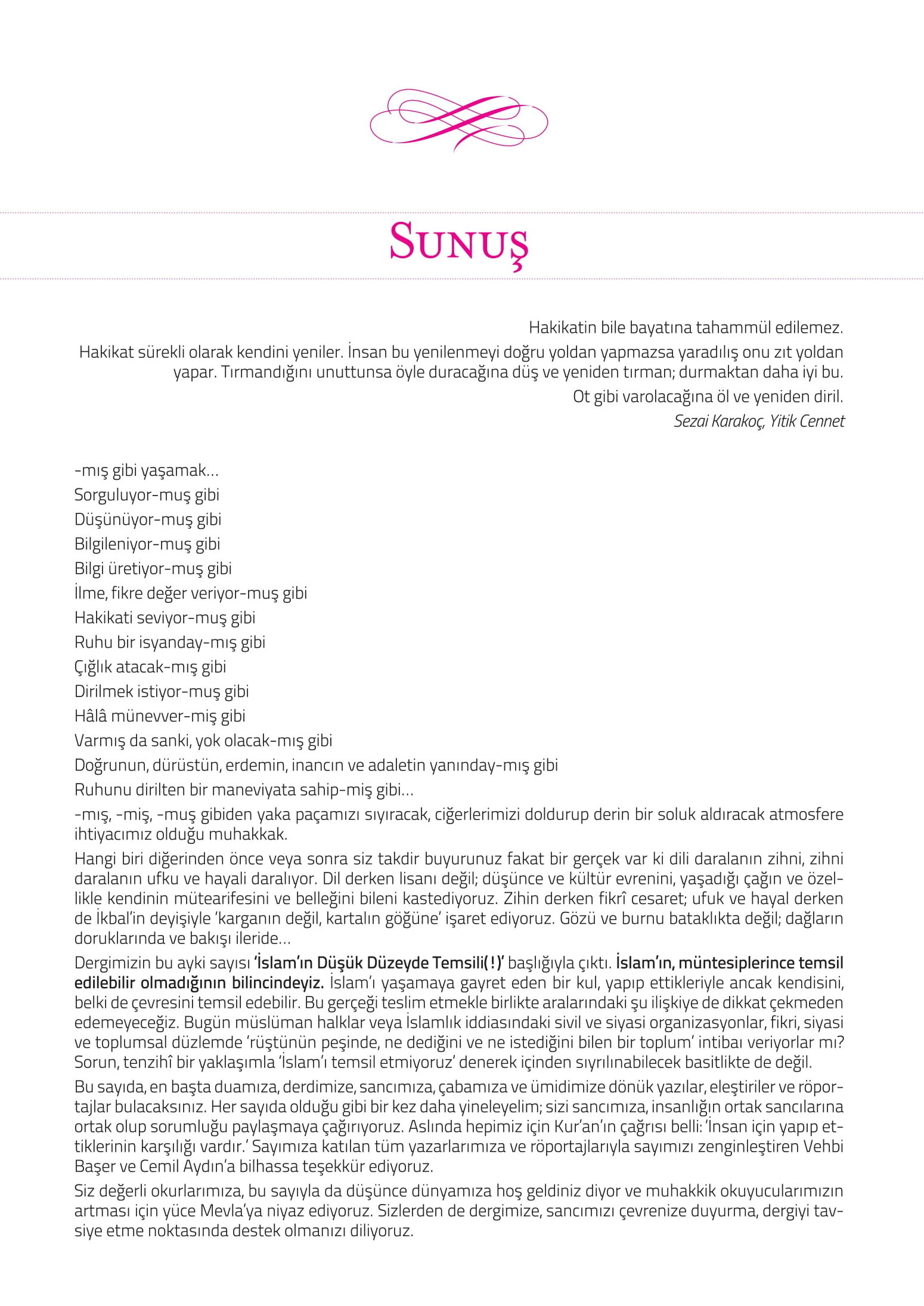 İslam'ın Düşük Düzeyde Temsili (!) Dil, Zihin ve Ufuk Daralması : Eylül-Ekim 2022 | Sayı 210 - Görsel 3